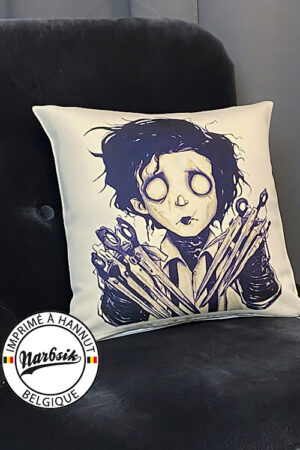 Coussin – EDWARD AUX MAINS D’ARGENT – TIM BURTON