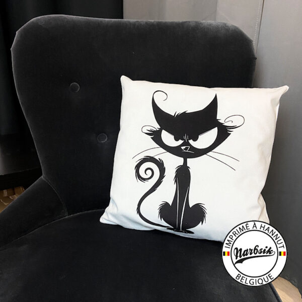 Coussin - CHAT GROGNON