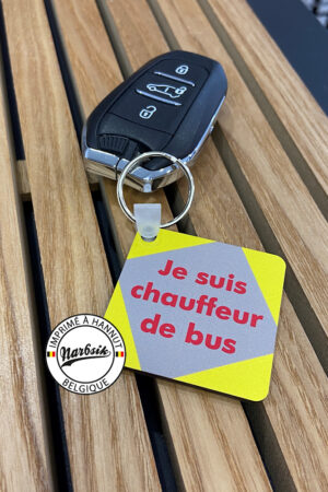 Porte-clés / Breloque – CHAUFFEUR DE BUS